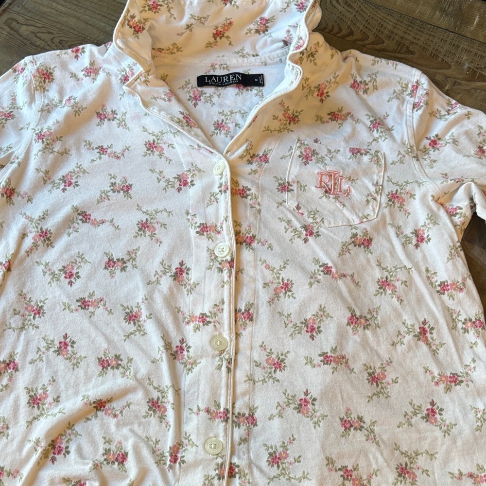 Floral Cottage Ralph Lauren Pajama Set 🤩